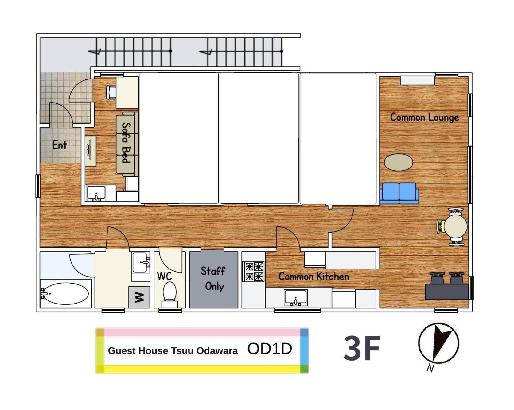 ゲストハウスtsuu小田原 Guest House Tsuu Odawara #Od1 외부 사진